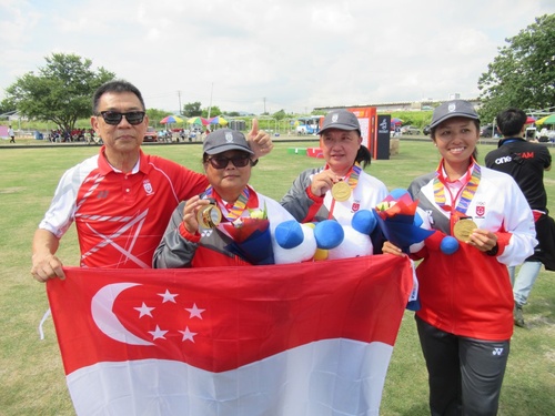 Singapore’s golden girls back on SEA Games podium after 18 years