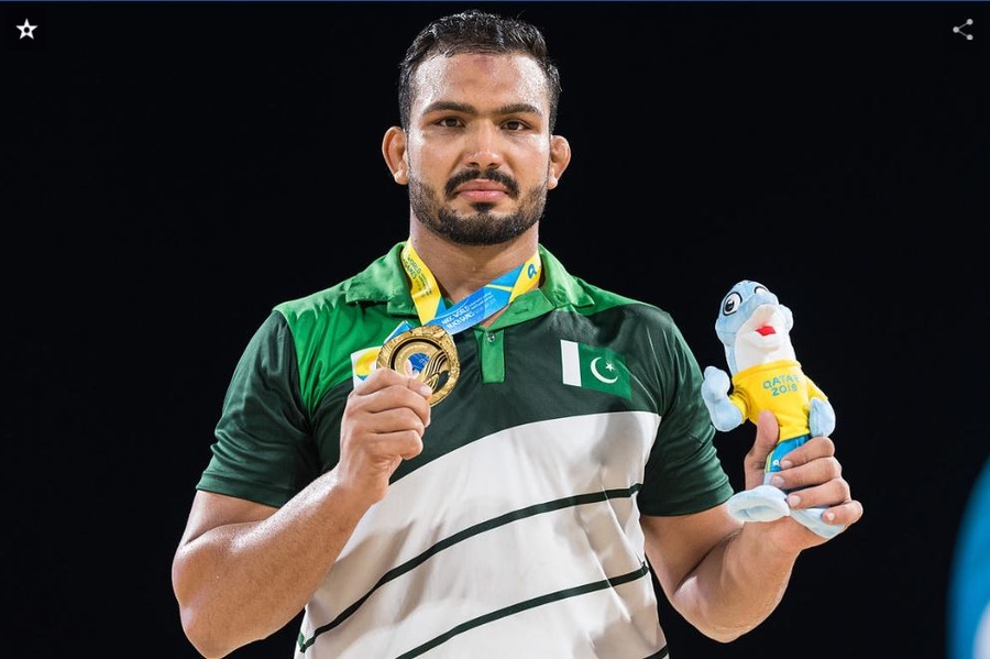 Wrestler Inam is pride of Pakistan