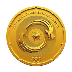 <p>The gold, silver and bronze medals are themed Haishang Silu, or "Maritime Silk Road".<br /><br />The face of the medals features the Emblem of the Olympic Council of Asian and Guangzhou's kapok flower which are fused together as an organic whole. The two are circled by a dancing dragon and a dancing eagle, vividly carved above the five Olympic rings.<br /><br />The back of the medals features the Guangzhou 2010 Emblem and a boat on the sea. Guangzhou, the starting place of Maritime Silk Road, has been an important commercial centre and port in South China and a window linking China and the world since ancient times. More recently, it is known as the forefront of China's reform and opening up. The whole picture showcases Guangzhou's time-honoured history and pioneer spirit. The design of the back highlights traditional Chinese culture with waves in auspicious pattern.</p>