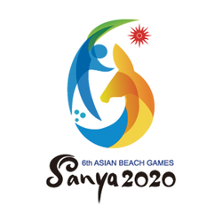 <div>
<p>In addition to the sun image of OCA&rsquo;s emblem, the emblem for the 6th Asia Beach Games overlays blue, green, yellow and orange color-blocks into the number "6" and makes up the image of coconut tree, an athlete and a deer( symbol of Sanya City), implying the artistic conception of ocean, beach, sport, green leaves and Luhuitou&rsquo;s legend( A famous scenic spot in Sanya).</p>
<p>The visual image not only reflects the beautiful legend of Sanya, but also the symbol of local natural environment. It is a humanistic visual symbol with high recognition and preference of local people and highlights the city image, spirit and cultural history of Sanya.</p>
<p>Blue stands for ocean and dream, yellow and orange stand for sunshine, beach, joy and enthusiasm, the jumping sport figure stands for optimism, bravery, passion and vitality. The combination of bright and transparent colors and flexible shapes reflects that the 2020 Asian Beach Games( Sanya) will be a happy, environmental-friendly and charming event.</p>
</div>
<div>&nbsp;</div>