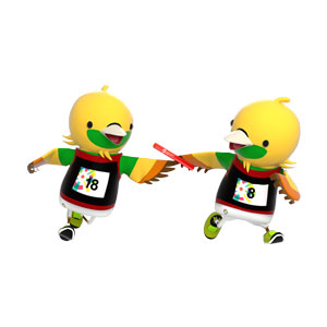 Sport Mascot Jakarta - Palembang 2018