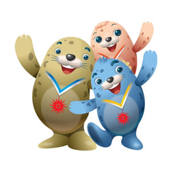 <div>
<p>The three mascots are the same for AIMAG 2013 and the 17th Asian Games in 2014. The mascot design has been inspired by the fact that the harbour seals inhabit the waters of Incheon''s Baengnyeong Island, which is in the northernmost location of the Republic of Korea, while travelling freely between the two Koreas.&nbsp;<br /><br />"The mascots represent the idea of the harbour seals playing a role in promoting peace in Asia by contributing to easing the tension on the Korean peninsula and overcoming ideological and religious barriers in some troubled parts of the world," said Dr Lee Yun-taek, President of the IAGOC.&nbsp;<br /><br />The characters have been named Vichuon, Barame and Chumuro after the Games Main Stadium design motifs of light, wind and dance.</p>
</div>
<div>&nbsp;</div>