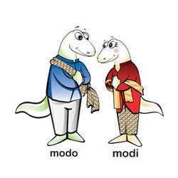 <p>Komodo Lizards have been living in the Eastern parts of the Indonesian archipelago for millions of years. Yet, humans only noticed their existence about a century ago. Capable of reaching sizes of up to three meters and weighing 130 kilograms, the komodo is the largest existing lizard today. Apart from their gigantic size, the komodo lizard is recognizable by its flat-shaped head; round nose; rough skin; large, bent feet; and a long but burly tail.<br /><br />So far the Komodo population has been somewhat stable, with numbers reaching 3.000 to 5.000 on Komodo Island, Gila Motang, Rinca, and Flores. Unfortunately, as females are experiencing troubles in incubating their eggs, and due to smuggling, human-related distortions, and various natural disasters, the lizzards are on the brink of exitinction.<br /><br />It is because of their decreasing numbers, and because komodos are a source of&nbsp; national pride, Modo and Modi, the SEA Games 2011 mascots were created. As the SEA Games mascots, Modo and Modi are depicted as hard working, fair, gentle, friendly, and very good-spirited.<br /><br />All these positive characters represent Indonesia&rsquo;s heart and soul, and is expected to be the foundation for building a harmonious relationship and cooperation with other SEA Games participating countries.</p>
