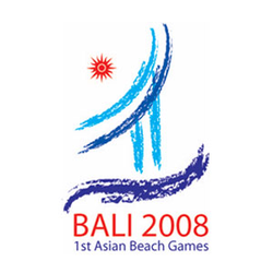 <div>
<p>The Logo of the 1st Asian Beach Games Bali 2008 represents the water element that embodies the sporting event.<br /><br />The shining sun comes from the emblem of the Olympic Council of Asia and represents its vital role in Asia's sport development and spreading energy created by the solidarity of the OCA.<br /><br />The selection of the light and deep-blue effects represents the color of Balinese waters.<br /><br />The two vertical lines represent two &lsquo;Pura&rsquo; (Balinese Hindu temple), an image of the gate to a Balinese house of worship which is signifies the ultimate hospitality of the Bali society in honouring and welcoming people from all over Asia.<br /><br />The two big waves represent the commitment as well as the enthusiasm of the host city to hold the 1st Asian Beach Games.<br /><br />The letters "BALI 2008" are red to show the spirit of sportsmanship and the typeface selection emphasizes the pride of all athletes competing in Bali.</p>
</div>
<div>&nbsp;</div>